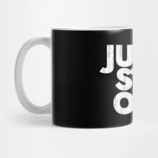 Just Stop Oil Retro Mug